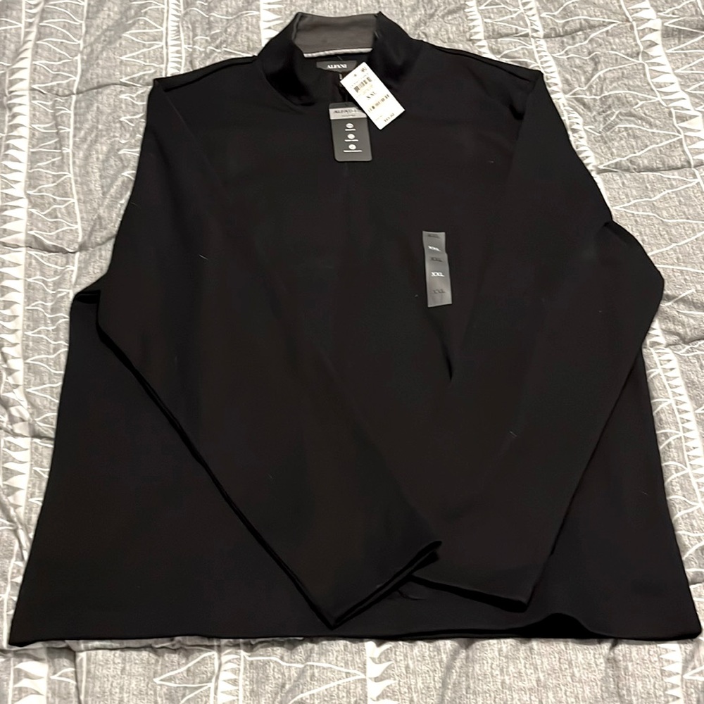 NWT! Alfani quarter zip alfatech XXL